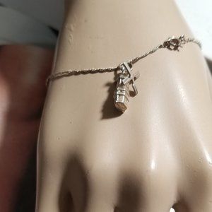 Wind Mill Charm Bracelet Sterling Silver 925